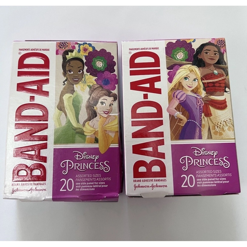 Disney Princess Assorted Sizes - 20 Count 2 pks
